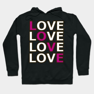 love only, I love you an only unisex Hoodie